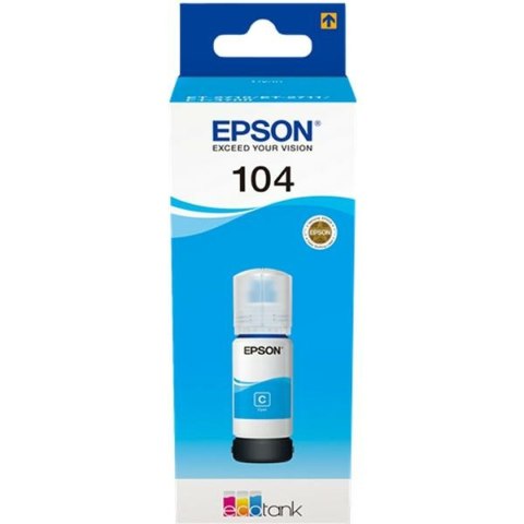 Uzupełniający tusz Epson Nº 104 Turkusowy