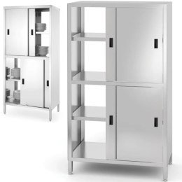 Szafa przelotowa z drzwiami suwanymi 800x500x1800 - Hendi 811634