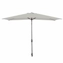 Marbueno Parasol Acero 8 Varillas 200x300 cm Poliester Biały Ogród, Basen, Taras