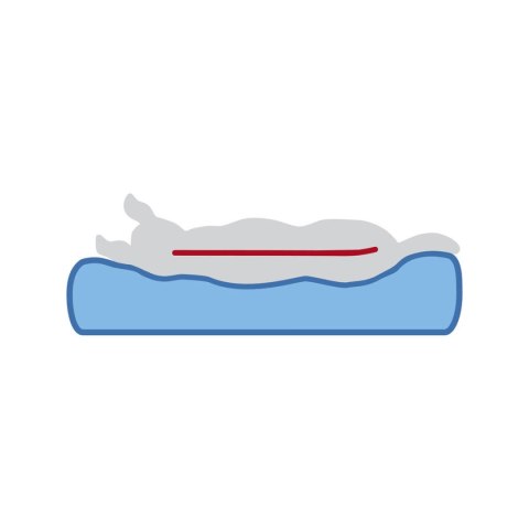 Materac Trixie Vital Noah Ciemny szary 120 × 80 CM