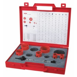 Zestaw otwornic RUKO 106301 Stal szybkotnąca (HSS) 8 Części