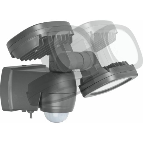 LED spotlight Brennenstuhl LUFOS Szary 480 Lm Detektor ruchu (5000 K)
