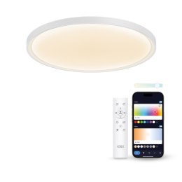 Plafon LED KSIX SmartLED KSIX Halo 2 Biały Plastikowy 25 W (3000k - 6500k) (6500 K)