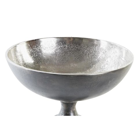 Dekoracja na Stół DKD Home Decor Złoty Srebrzysty Aluminium 25 x 25 x 19 cm (2 Sztuk)