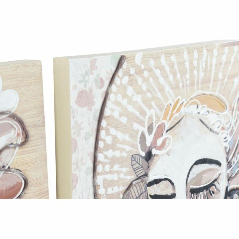 Płótno DKD Home Decor Sosna Płótno 60 x 3,7 x 120 cm