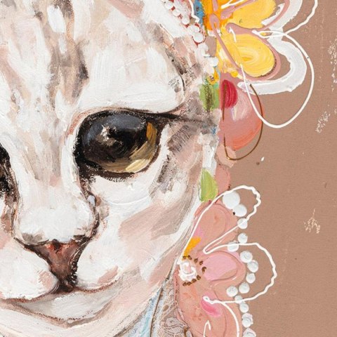 Płótno DKD Home Decor Sosna Płótno 90 x 3,7 x 90 cm