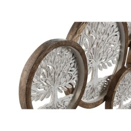 Dekoracja ścienna Home ESPRIT Biały Brązowy Drzewo Arabia 106 x 4 x 63 cm