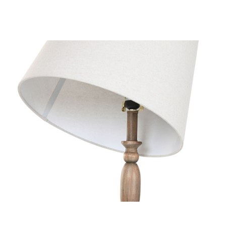 Lampa Stojąca Home ESPRIT Brązowy Krem 50 W 220 V 38 x 38 x 150 cm (3 Części)