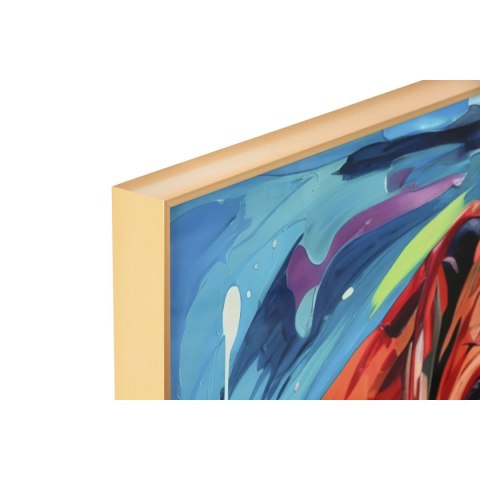 Obraz Home ESPRIT Aluminium Drewno MDF 80 x 3,5 x 80 cm