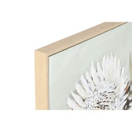 Płótno Home ESPRIT Żółty Biały Czerwony Kolor Zielony Cottage 83 x 4,5 x 83 cm (2 Sztuk)