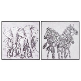 Płótno Home ESPRIT polistyrenu Płótno 100 x 3,5 x 100 cm