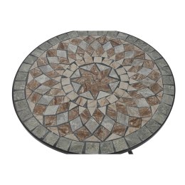 Stolik Home ESPRIT Czarny Wielokolorowy 60 x 60 x 72 cm