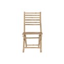 Záhradná stolička Home ESPRIT Brązowy Bambus 45 x 55 x 95 cm