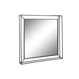 Lustro ścienne Home ESPRIT Czarny Vintage 90 x 10 x 90 cm