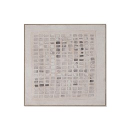 Obraz 3D Home ESPRIT Juta polistyrenu 100 x 4 x 100 cm