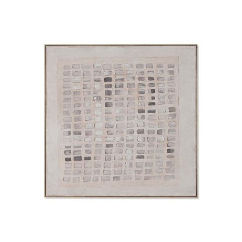 Obraz 3D Home ESPRIT Juta polistyrenu 100 x 4 x 100 cm