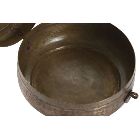 Pudełko na biżuterię Home ESPRIT Miedź Mosiądz 25 x 25 x 10 cm