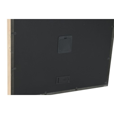 Zegar Ścienny Home ESPRIT Biały Naturalny Metal drewno sosnowe 60 x 8,5 x 73 cm