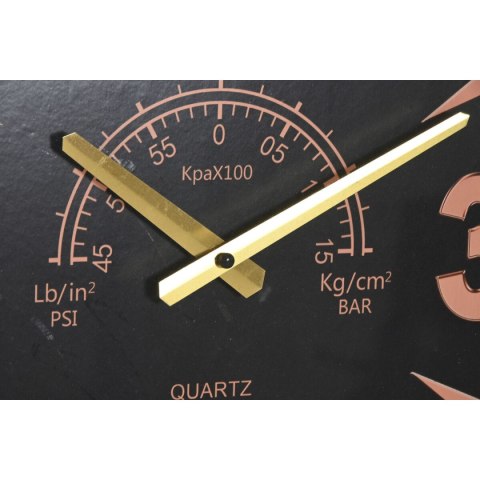 Zegar Ścienny Home ESPRIT Złoty Srebrzysty PVC Metal Śmigła Vintage 133 x 24 x 120 cm