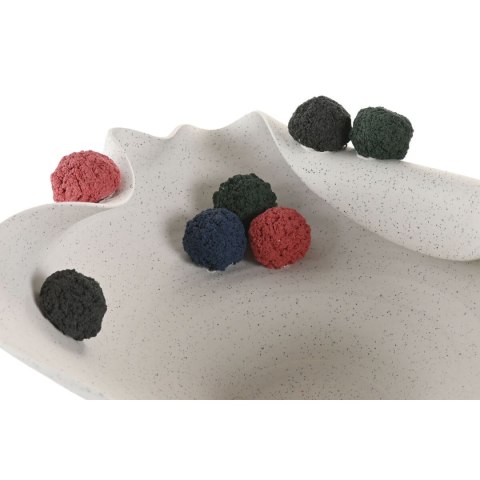 Dekoracja na Stół Home ESPRIT Biały Wielokolorowy Ceramika 47 X 38 X 20 CM