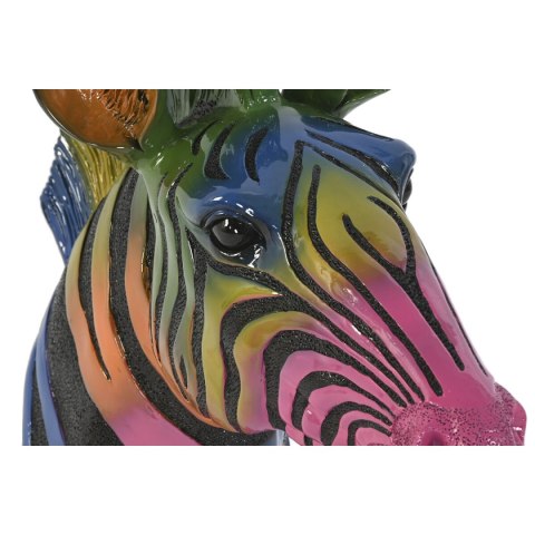 Dekoracja ścienna Home ESPRIT Wielokolorowy Zebra Nowoczesny 23 X 42 X 49 CM