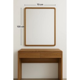 Lustro ścienne Home ESPRIT Brązowy Naturalny Miejska 70 x 3 x 100 cm