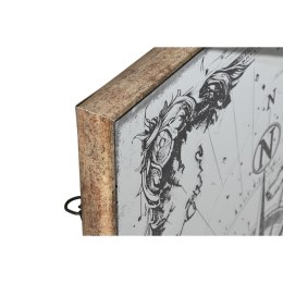 Lustro ścienne Home ESPRIT Czarny Złoty Vintage 60 x 4 x 90 cm