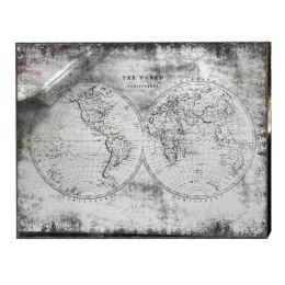 Lustro ścienne Home ESPRIT Czarny Złoty Vintage 90 x 4 x 60 cm 90 x 3,5 x 60 cm