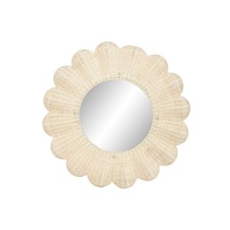 Lustro ścienne Home ESPRIT Naturalny Boho 91 x 6 x 91 cm