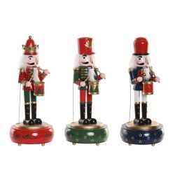 Ozdoby świąteczne Home ESPRIT Wielokolorowy Cascanueces 10 x 10 x 30 cm