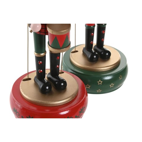 Ozdoby świąteczne Home ESPRIT Wielokolorowy Cascanueces 10 x 10 x 30 cm