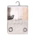 Zasłona Gift Decor Szary 140 x 260 cm Paski (6 Sztuk)