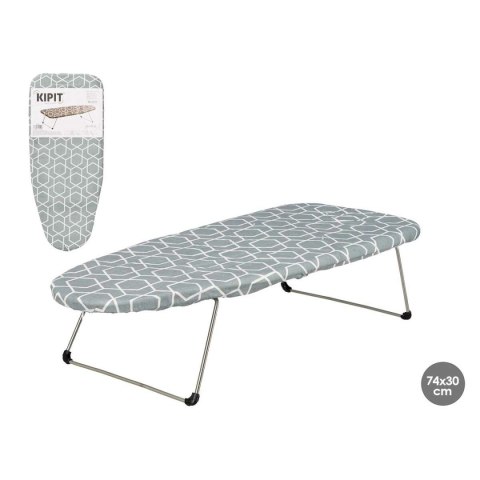 Deska do Prasowania Kipit Biały Szary Metal Materiał Geometryczny Pulpit (6 Sztuk)