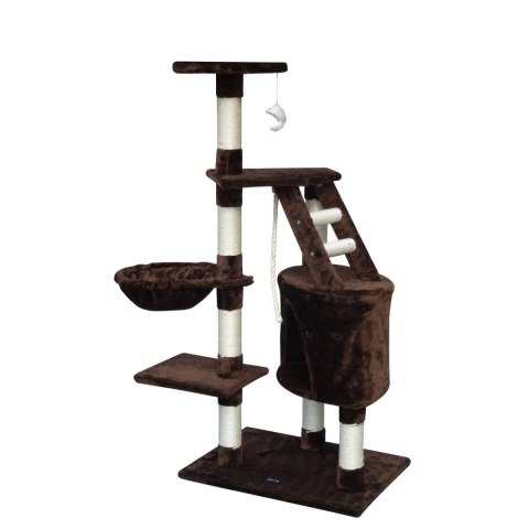 Drapak dla kota Gloria 55 x 40 x 120 cm Brązowy Drewno Papier Włókno Sizalowe