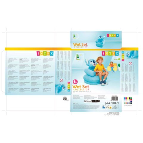 Fotel dmuchany Intex HAPPY ANIMAL 66 x 79 x 64 cm