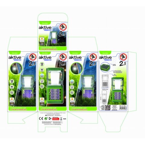 Lampa Owadobójcza Aktive 10 x 21 x 10 cm (6 Sztuk)