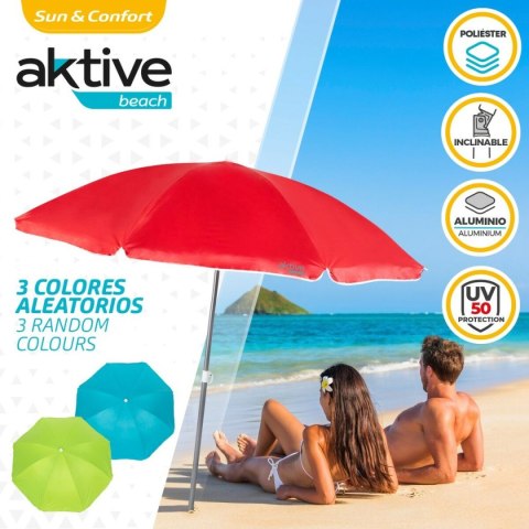 Parasol Aktive 180 x 193 x 180 cm 180 x 180 x 180 cm 180 x 196 x 180 cm (12 Sztuk)