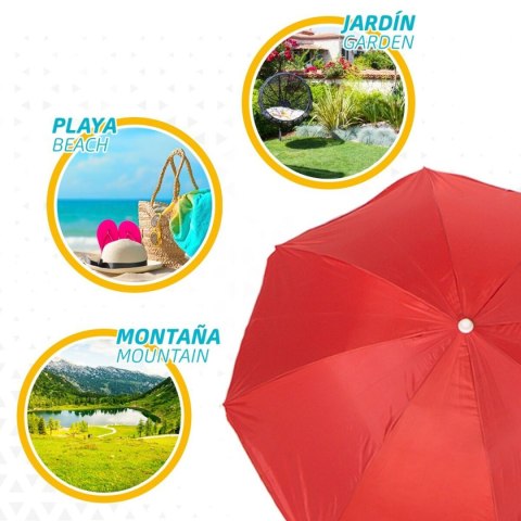 Parasol Aktive 180 x 193 x 180 cm 180 x 180 x 180 cm 180 x 196 x 180 cm (12 Sztuk)