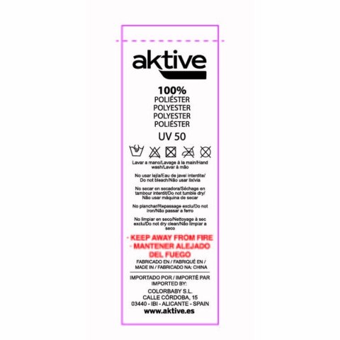 Parasol Aktive 200 x 203,5 x 200 cm 200 x 207 x 200 cm (6 Sztuk)