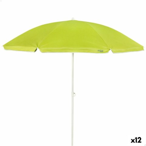 Parasol Aktive Kolor Zielony 200 x 202 x 200 cm (12 Sztuk)