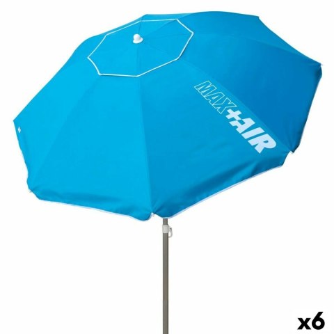 Parasol Aktive Niebieski 200 x 205 x 200 cm (6 Sztuk)