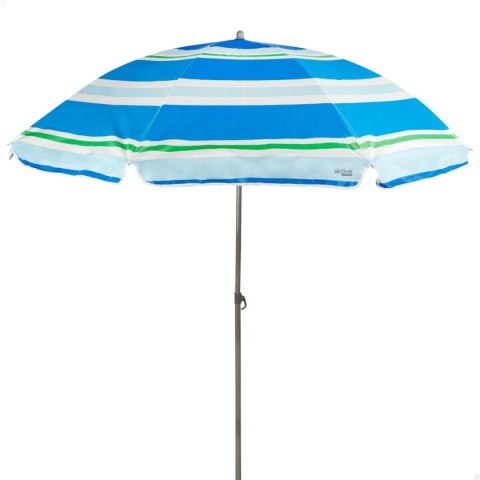 Parasol Aktive Niebieski Czerwony Ø 200 cm 200 x 196 x 200 cm UV50 (6 Sztuk)