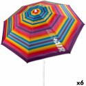 Parasol Aktive Wielokolorowy 200 x 200 x 200 cm (6 Sztuk)