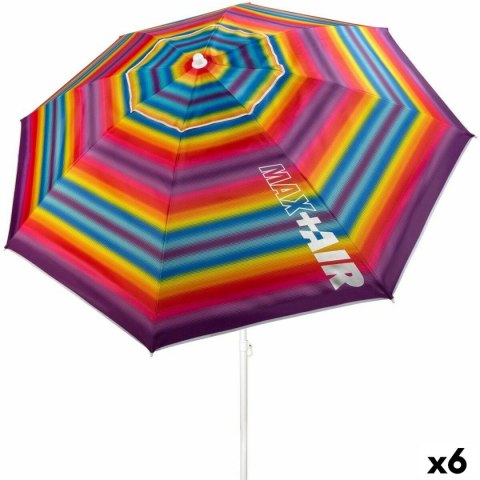 Parasol Aktive Wielokolorowy 200 x 200 x 200 cm (6 Sztuk)