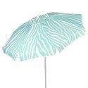 Parasol plażowy Aktive Niebieski 200 x 195 x 200 cm (6 Sztuk)