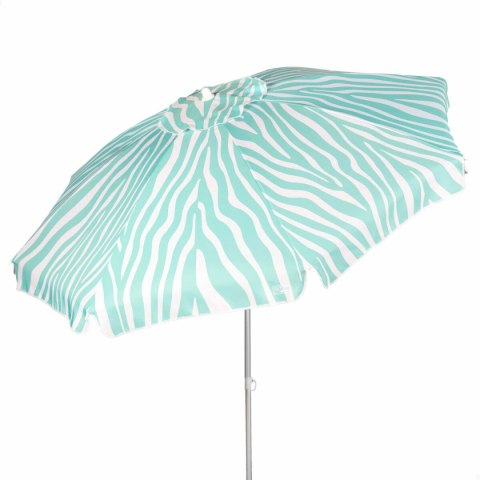 Parasol plażowy Aktive Niebieski 200 x 195 x 200 cm (6 Sztuk)