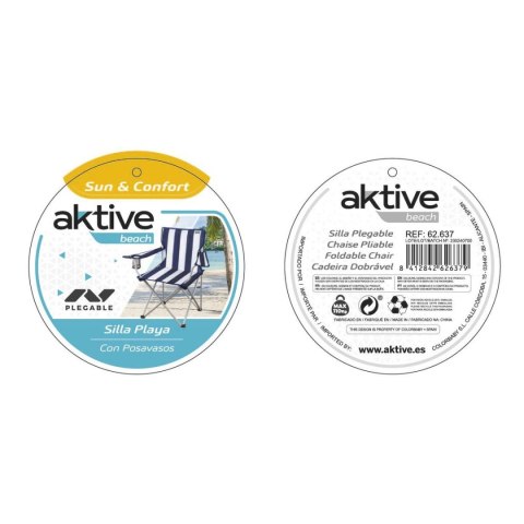 Składanego Krzesła Aktive Marynarz 45 x 82 x 47 cm (4 Sztuk)