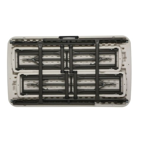 Składany stolik Lifetime Krem 106,5 x 73,5 x 61 cm Stal Plastikowy