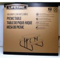 Stolik Dziecięcy Lifetime Krem Składany Picnic 82,5 x 53,5 x 90 cm Stal Plastikowy