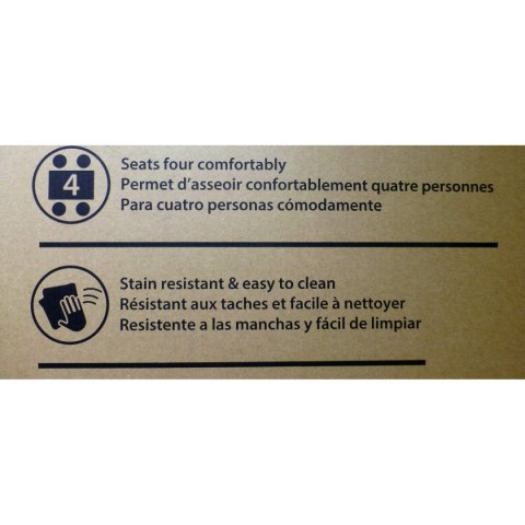 Stolik Dziecięcy Lifetime Krem Składany Picnic 82,5 x 53,5 x 90 cm Stal Plastikowy